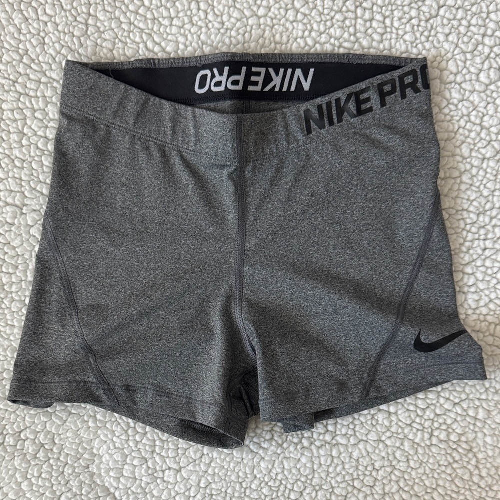 Nike Pro Women's Athletic Gray Shorts